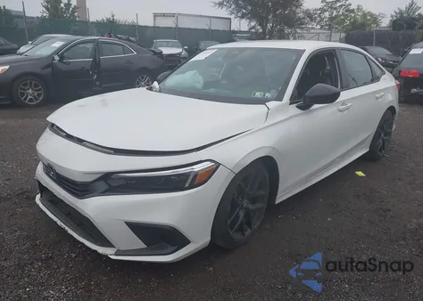 2024 Honda Civic Sport z USA, uszkodzony, nr VIN 2HGFE2F50RH565191